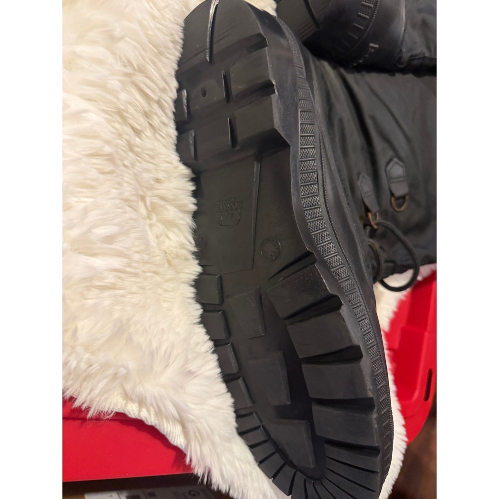 Sorel Blizzard Kaufman Mens 12 Black Winter Snow Boots Made in Canada Vintage - Picture 4 of 9